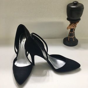 Black Suede Pumps